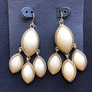 Large dangling earrings